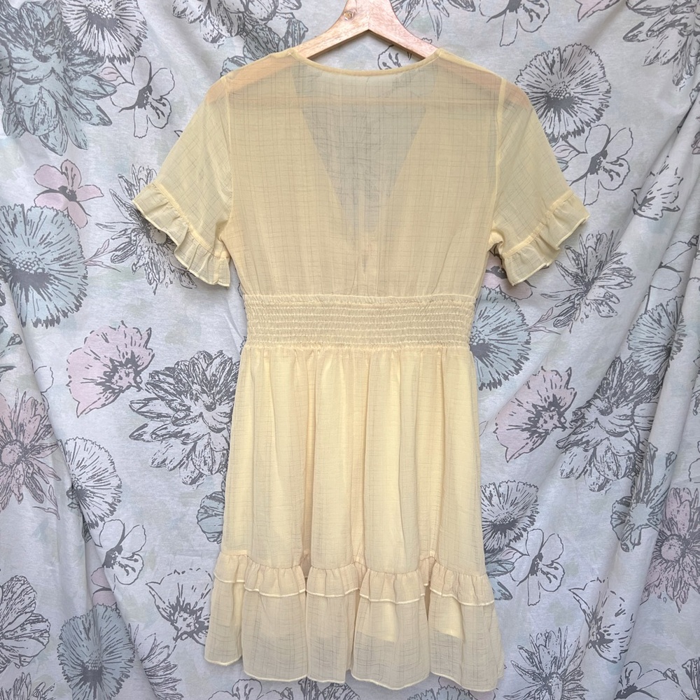 💛Yellow Mini Dress💛 - Picture 2 of 3